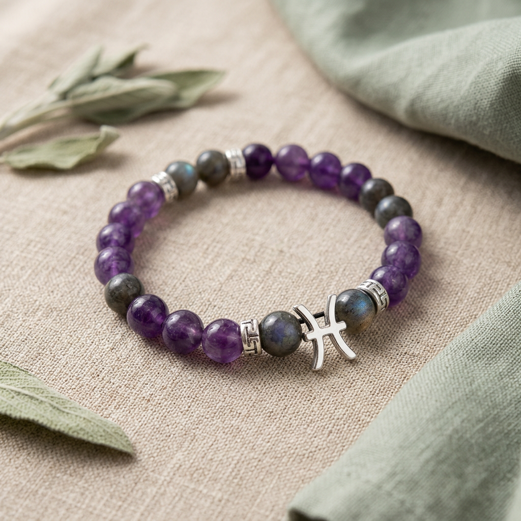 ​Custom Zodiac Crystal Bracelet