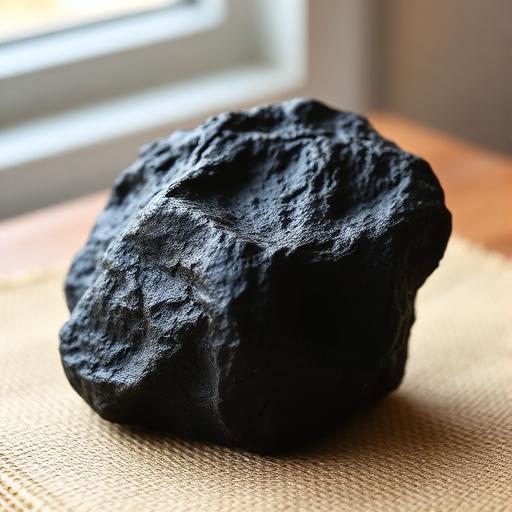 Lava Stone stone — porous matte black