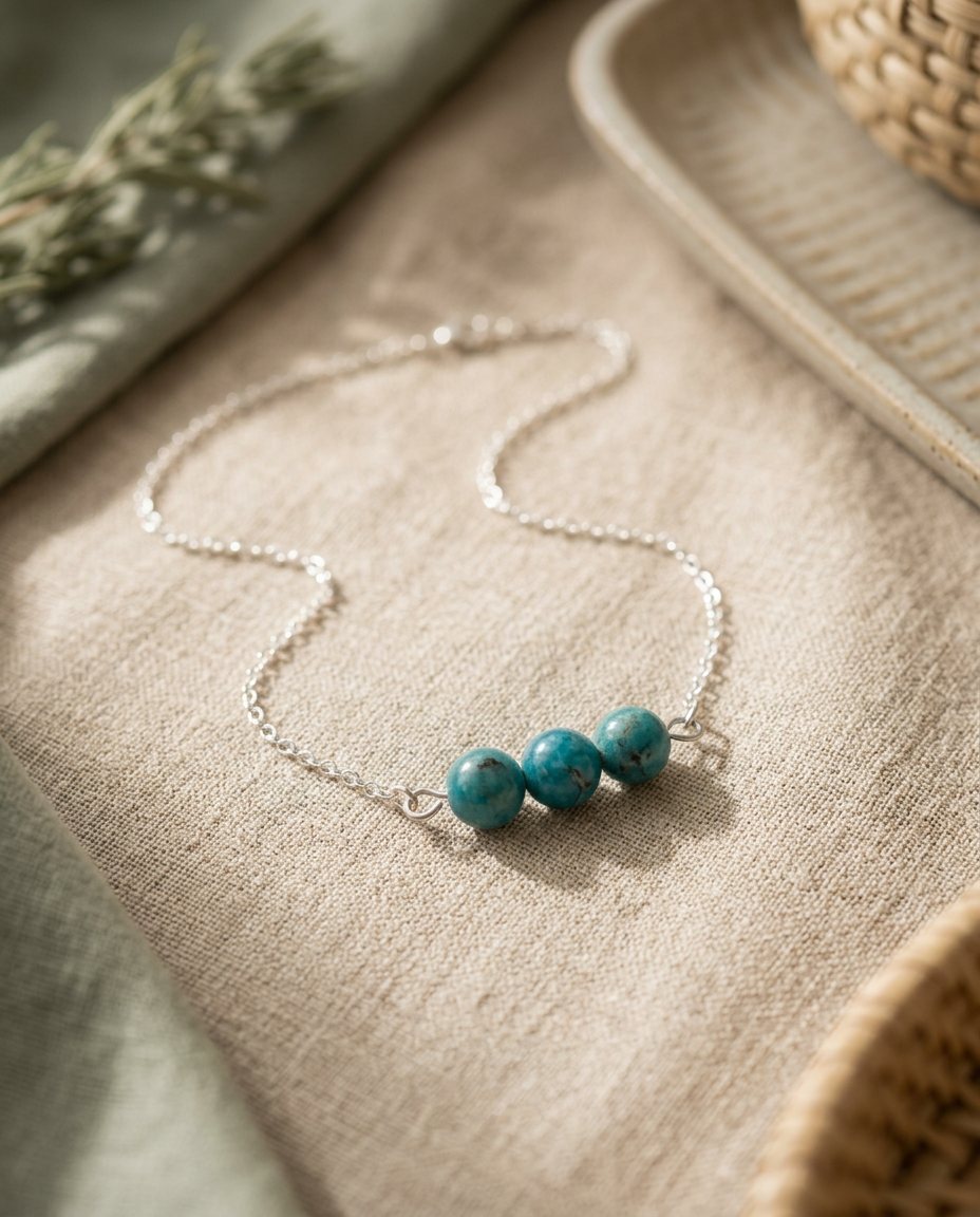 Apatite Trio Necklace