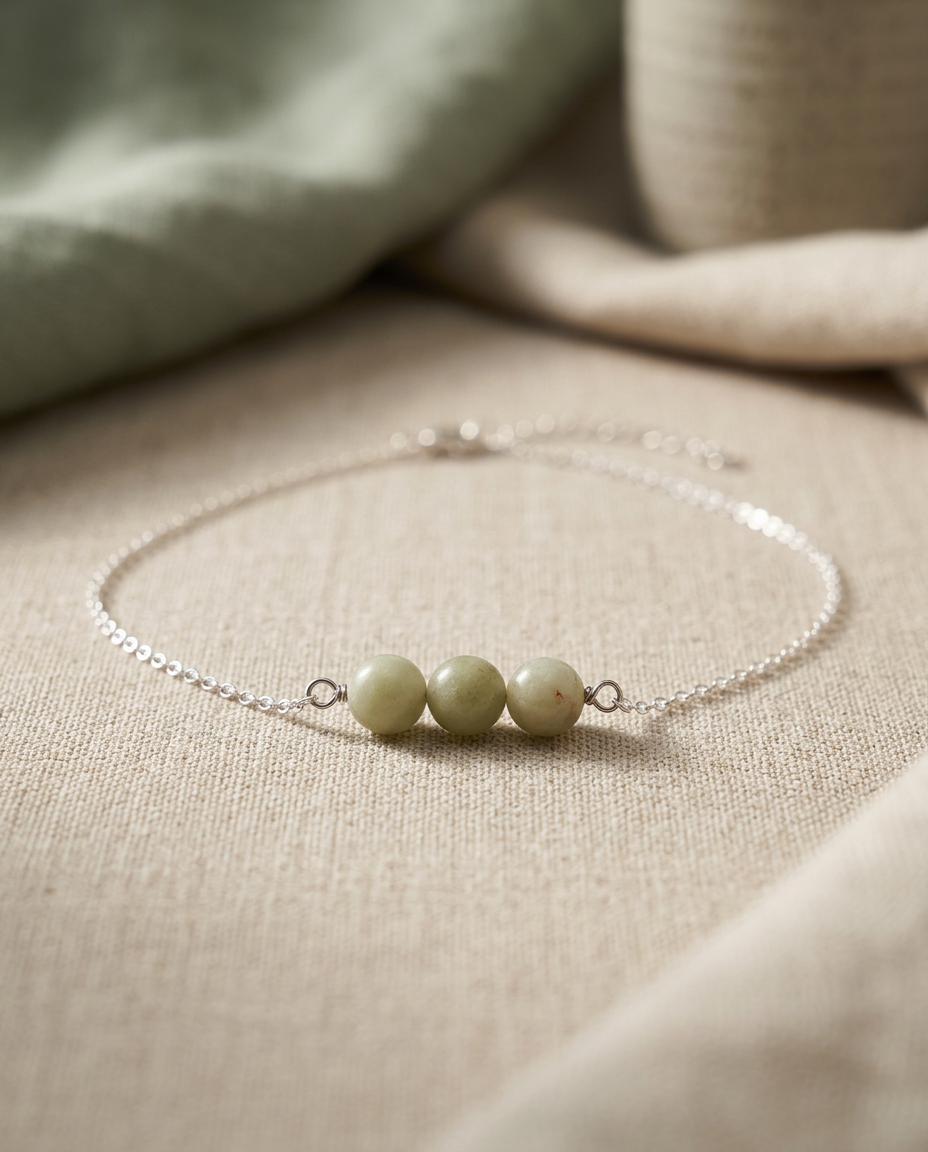 Jade Trio Necklace